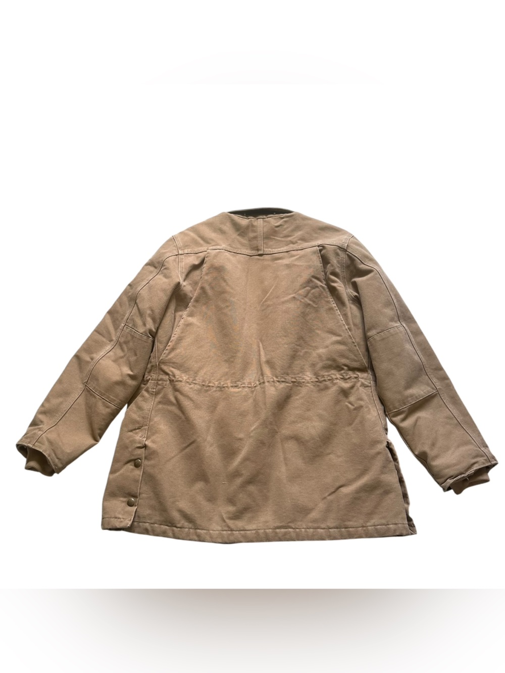 Carhartt Sandstone Rancher Coat Duck Canvas Quilted Lined Workwear 90’s Brown M - Picture 3 of 14